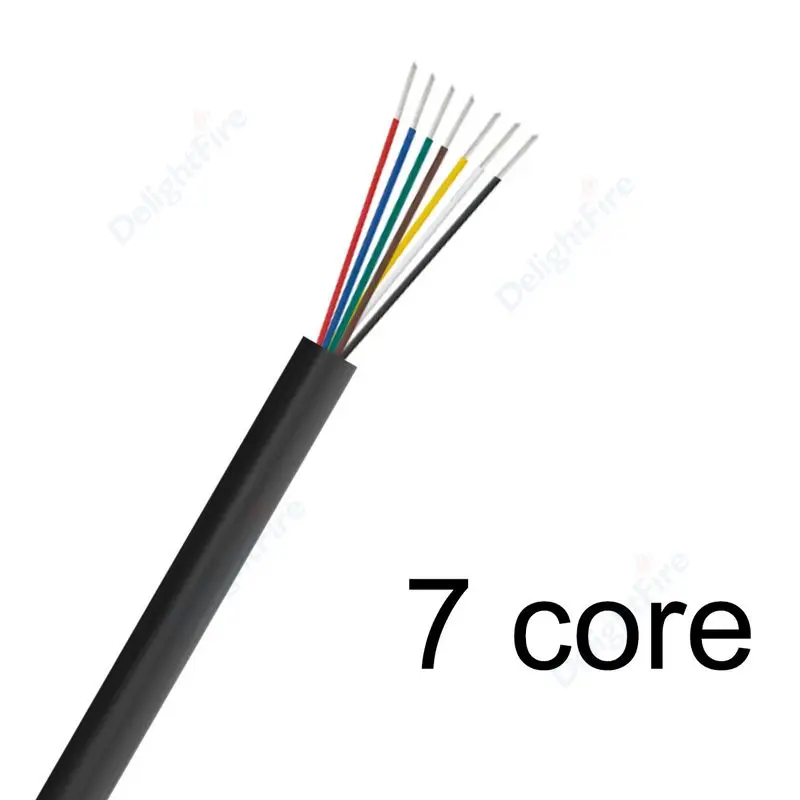 Premium Flexible Multi-Core Automotive Cable for LED Lights and Speakers - 12V
