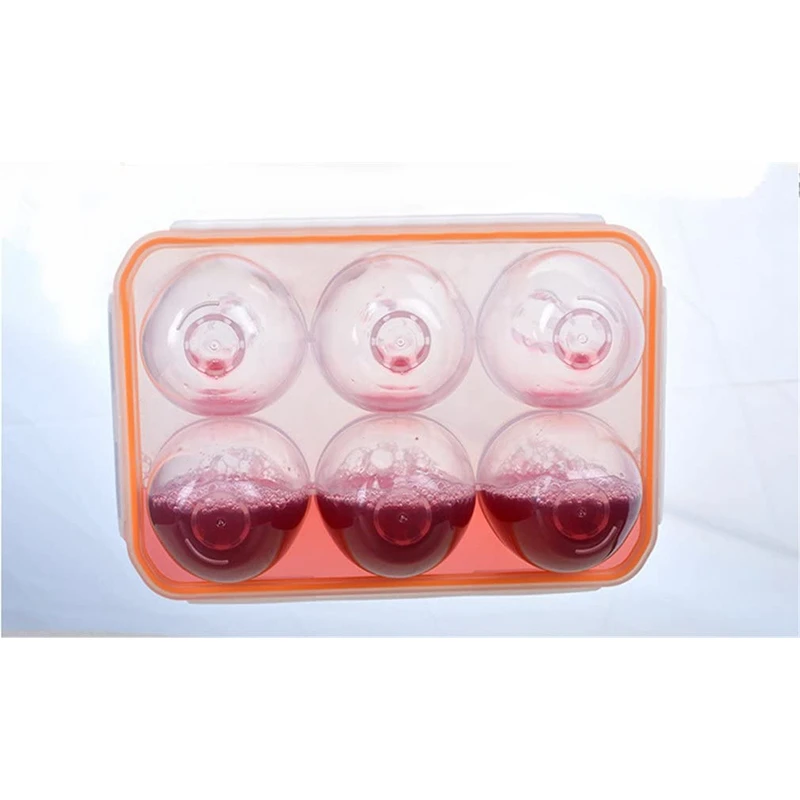 Portable Camping Shockproof And Leakproof 6 Eggs Carrier Container Case Eggs Carrier Holder Egg Storage Box Case 4