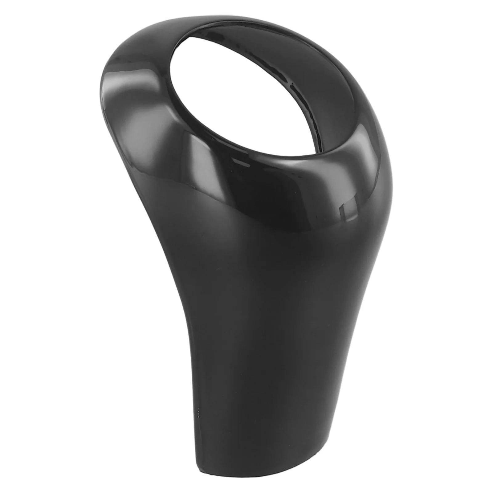 

Sleek Black Carbon Fiber Gear Shift Knob Cover for W204 C E G GLS Class Perfect Fit Convenient Solution