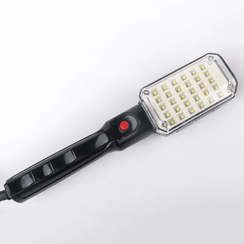 휴대용 LED 자석 작업등, 자동차 정비소, 차고, 작업장, 비상 수리용, 고휘도 조명