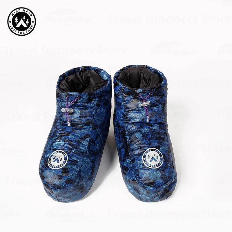 AEGISMAX WIND HARD Shoes Cover 20D Duck Down 650FP Ultralight Booties Winter Warm Foot Cover Slippers Sleeping Bag Accessories