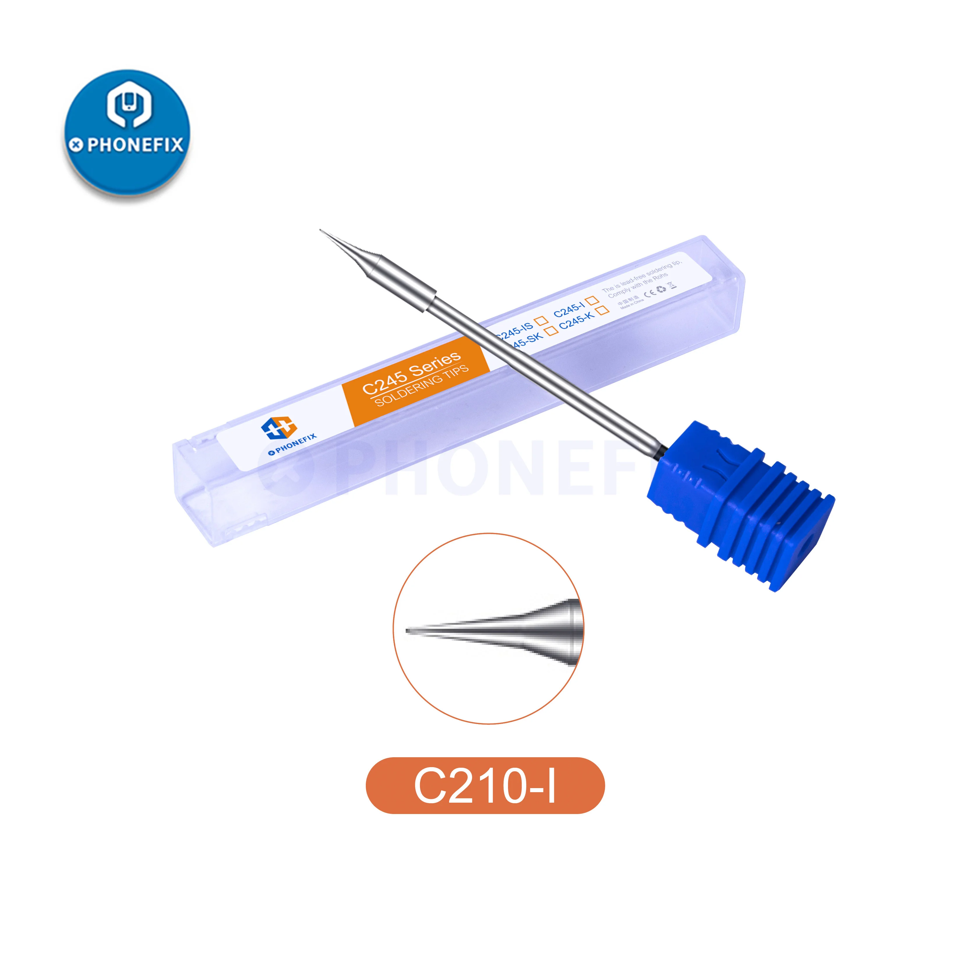 Фото Наконечники паяльника C245 для JBC T245, ручка, совместимая с JBC Sugon T21 T26 i2C Aixun Aifen A9 A902 GVM T245, паяльная станция №3