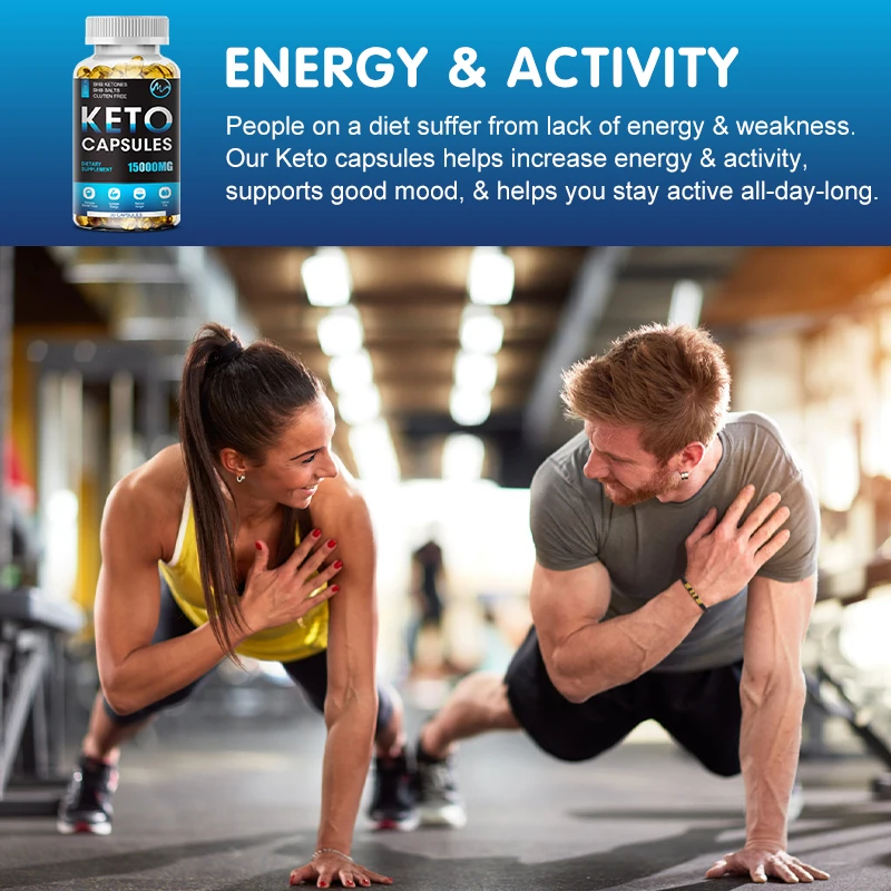 Ketone Capsule 15000MG Fat Management Burner 30Cap
