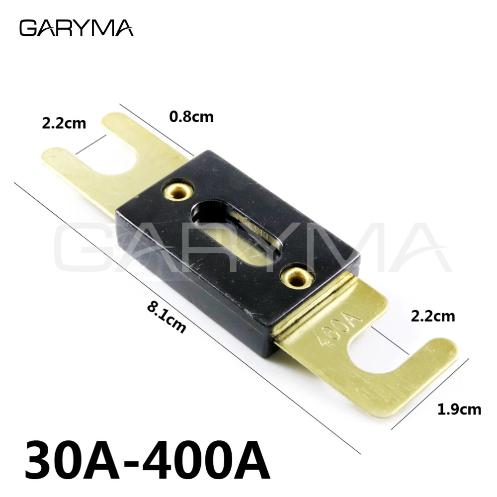 Car fuses ANL Bolt-on Fuse 30A 40A 50A 60A 70A 80A 100A 125A 130A 150A 175A 180A 200A 250A 400A/32V