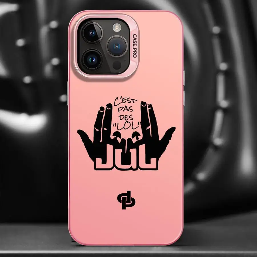Coque de téléphone pour iPhone 11 14 16Pro 16e XR 13 Pro MAX 14Pro XS MAX 12 15 couverture souple 12Pro 16 Plus 11Pro j-jul C'est Pas Des Lol