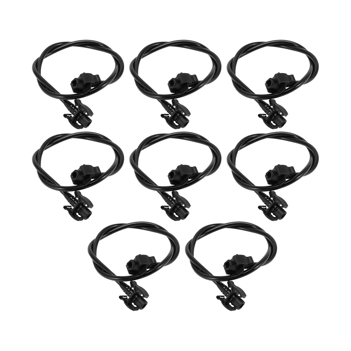 

8X Car Rubber Hose Water Return Radiator Scavenging Pipe for Peugeot/Citroen 1323Y2