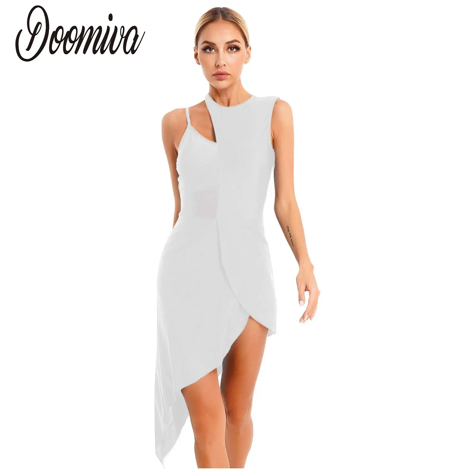 

Women Lyrical Dance Dress Jazz Ballroom Dance Stage Performance Costume Tango Ballet Dance Leotard Dresses Femme Adult Dancewear