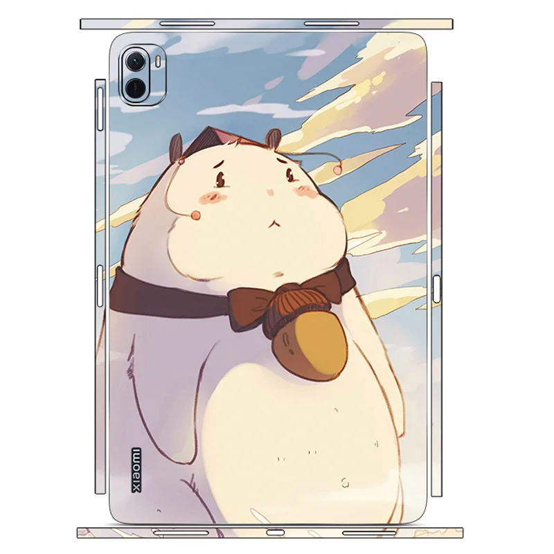 

Cute 3M Cartoon Decal Skin Back Film For Xiaomi Pad 5 Pad5 Pro Mi Pad 5 Pro 5Pro Case Full Covers Protector Sticker