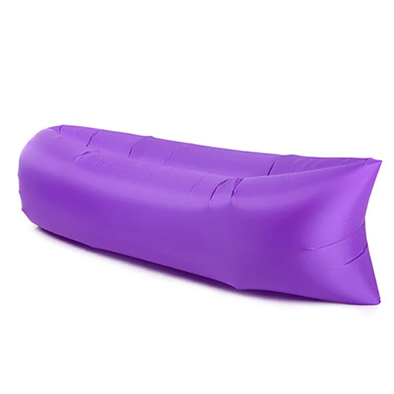 1pc Outdoor Camping Inflatable Sofa Mat Lazy Bag 3 Season Ultralight Beach Sleeping Air Bed Lounger Sports Camping Travel 