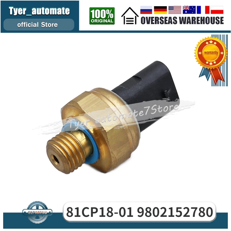 

Датчик давления масла для Peugeot 3008 308CC/SW C4L RCZ 207CC Citroen C4 DS4 81CP18-01 9802152780