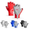 Breaking Wind Cycling Half Finger Gloves Anti-slip Bicycle Mittens Racing Road Bike Glove MTB Biciclet Guantes 1