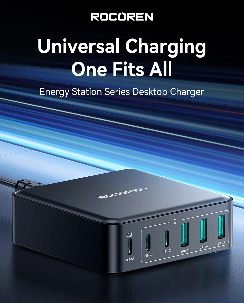 Rocoren Chargeur Rapide 160W