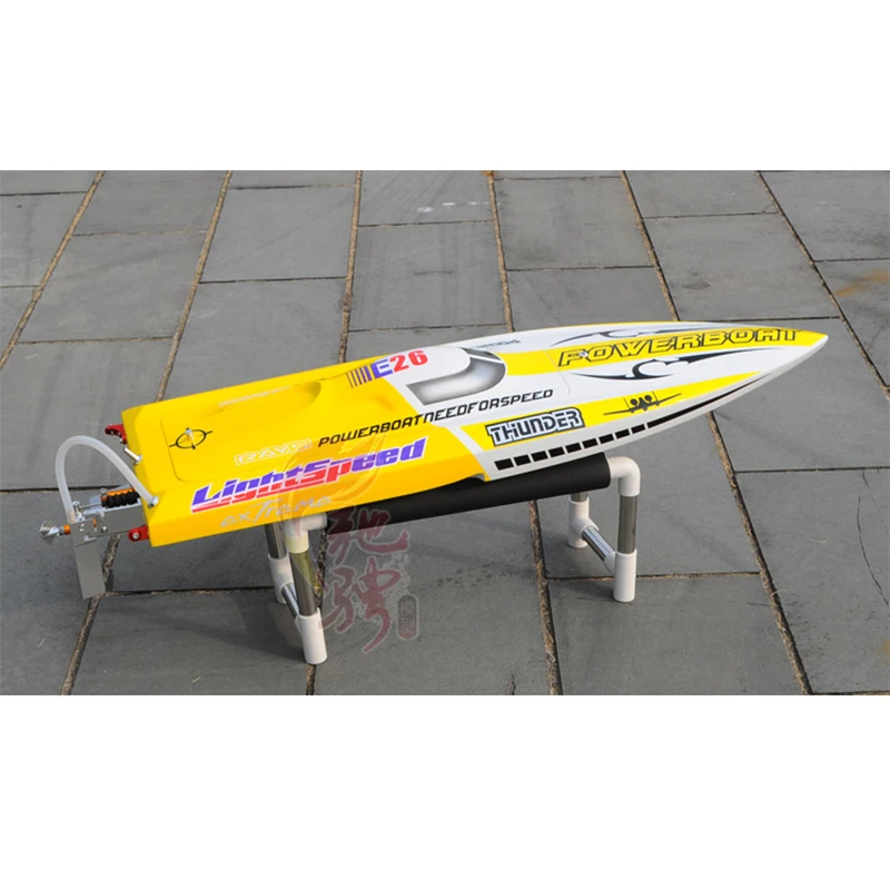 RC Boat E26 Brushless High-speed Speedboat High-strength Fiberglass Boat Extremely Fast Water-cooled Electric Boat 5