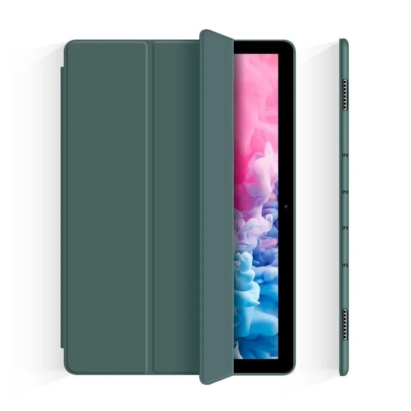 Premium Leather Flip Tablet Case - Luxury Shockproof Cover