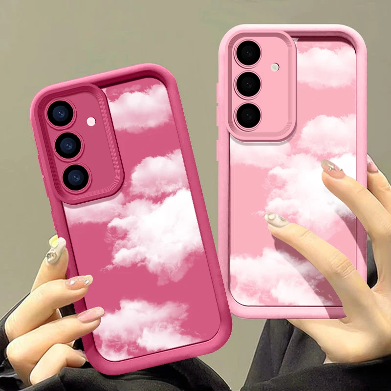 Elegant White Cloud Design Phone Case - Ultra Protection and Style