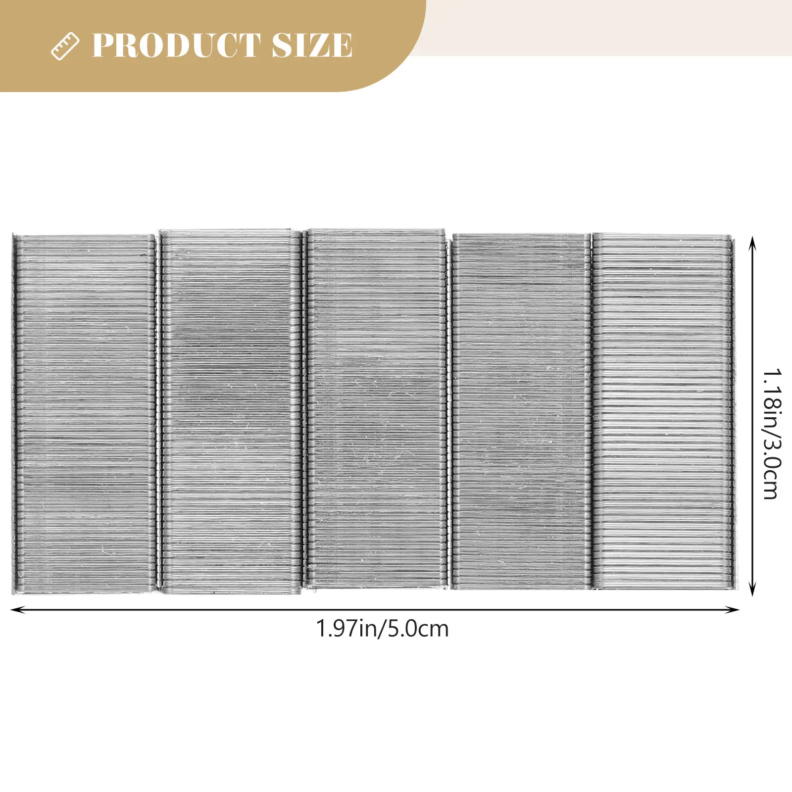 15박스 데스크 스테이플러용 표준 스테이플 휴대용 리필 스테이플 소형 경량 간편 휴대 안정적인 정밀 핏 올인원
