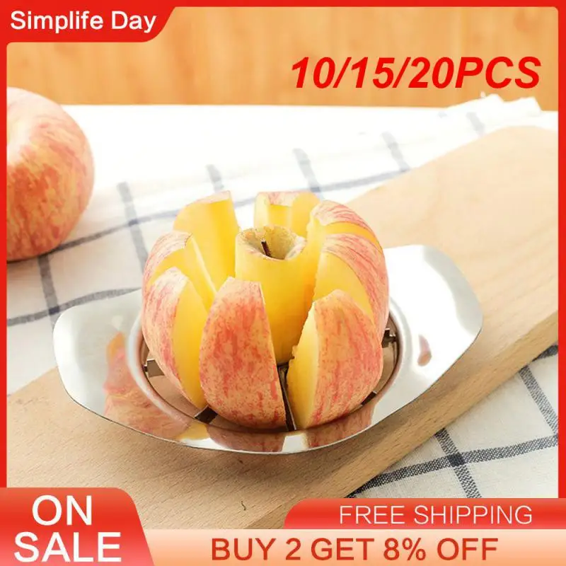 

10/15/20PCS Stainless Steel Cut Do Not Break Up Stainless Steel Material Fruit Cutting Tool Stainless Steel Cutter