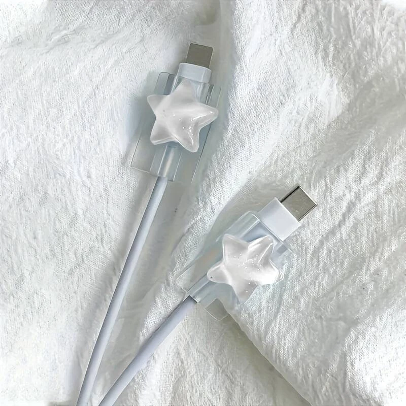 Korea Cute 3D Ocean Stars Change Charger Protector Cover Charger thumbnail 3