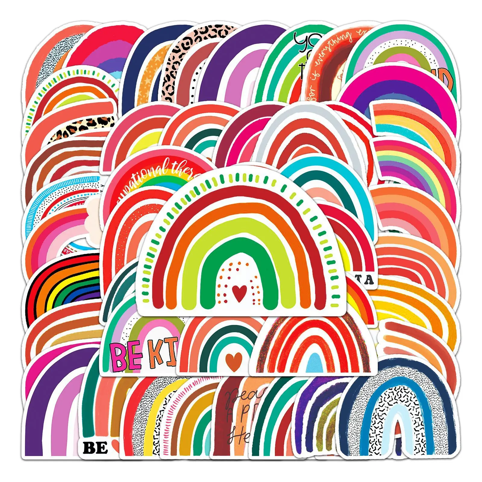 

10/30/50 шт., водонепроницаемые наклейки для ноутбука