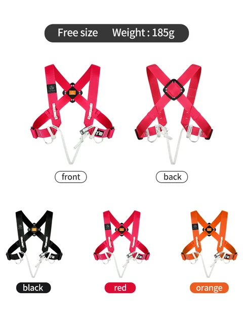 Shoulder Chest Climbing Harness with Waterproof Design