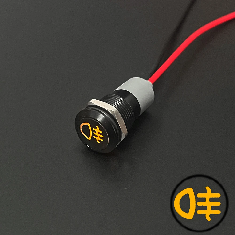 ตัวเลือกสินค้า ตัวบ่งชี้สถานะ LED กันน้ำ 12V/24V สำหรับรถยนต์และรถจักรยานยนต์