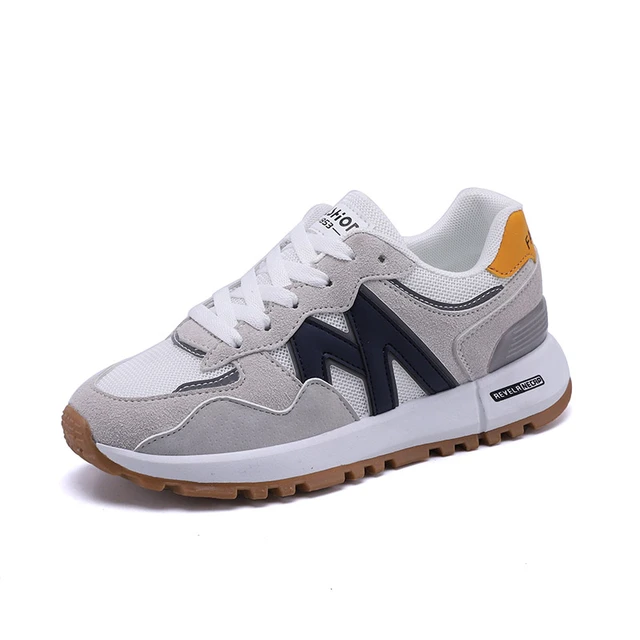 Dropship Spring Summer Autumn Winter Leather Casual Shoes Men Lace Up  Sneakers Air Holes Soft Outdoor Street Fashion Beige Grey Black New to Sell  Online at a Lower Price | Doba