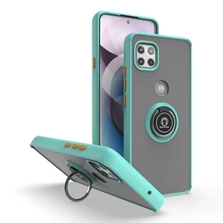 Matte Clear Kickstand Shockproof Protective Case for Just case (Sky blue)