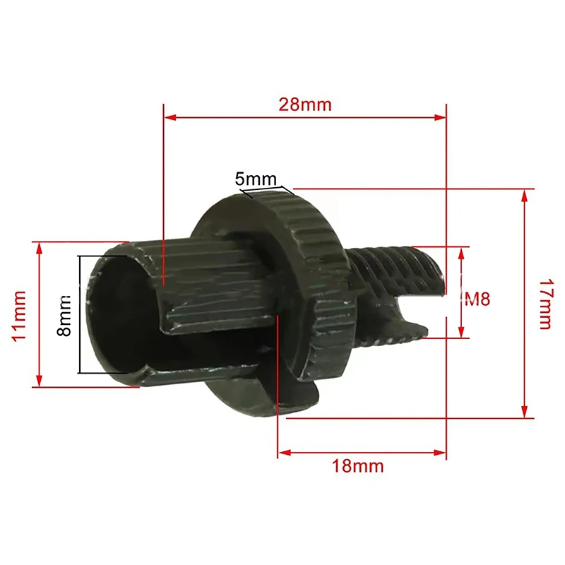 M8 Universal Clutch Brake Cable Adjuster 2PCS 8mm Screw Nuts For Bike Bicycle ATV Motorcycle