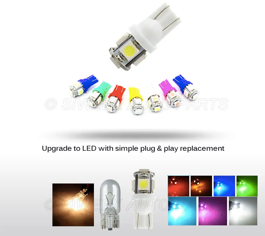 194 168  ڵ ׸   ,  ȭƮ Ʈ ڵ ȣ , W5W T10 LED , DC 24V 5050 5SMD, 10 