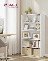 VASAGLE Bookshelf, 30 Inches Wide, 5-Tier Open Bookcase with Adjustable Storage Shelves, Floor Standing Unit 2