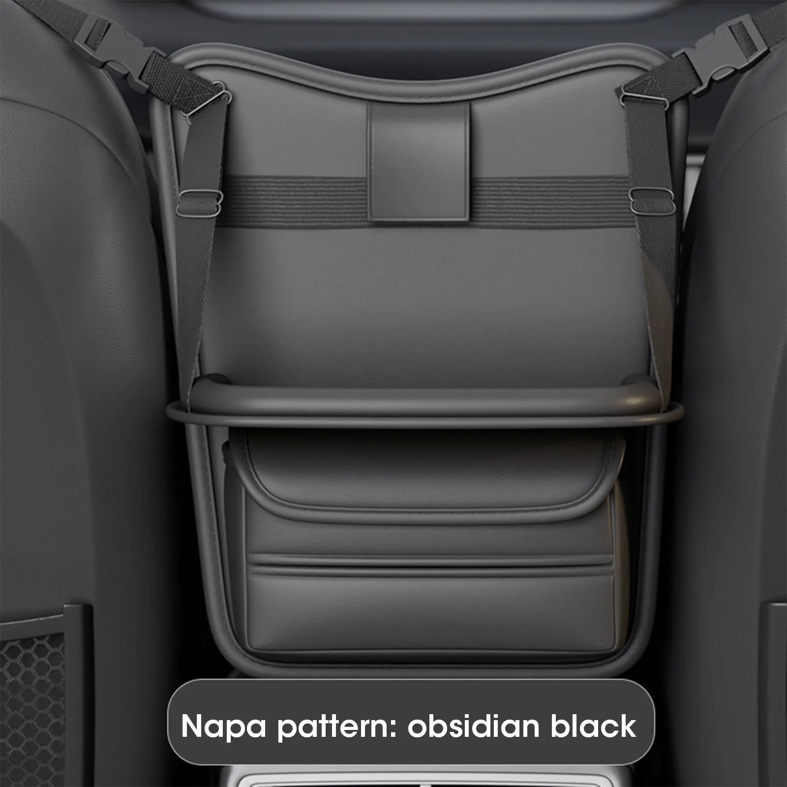 Portaborse per Auto, portaborse a rete per Organizer IN rete per Auto/porta libri/telefono, portafazzoletti 3-IN-1 organizzatori per interni Auto - immagine 4