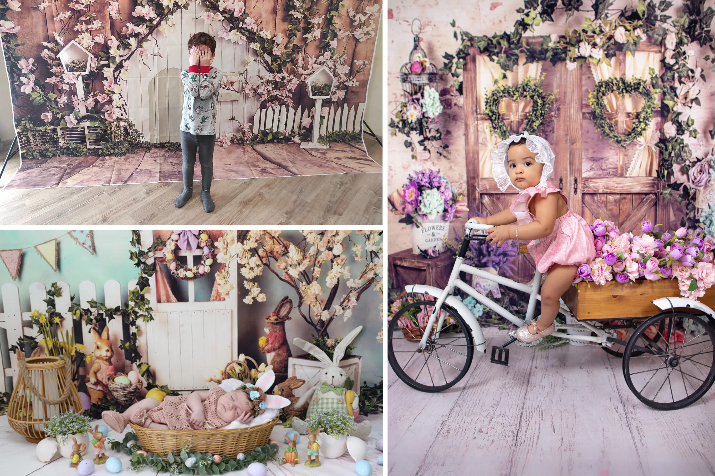 Description Picture 3 of itemBeenle Birthday Background Under The Sea Mermaid Princess Castle Theme Kids Baby Shower Party Decor Poster Photography Backdrop