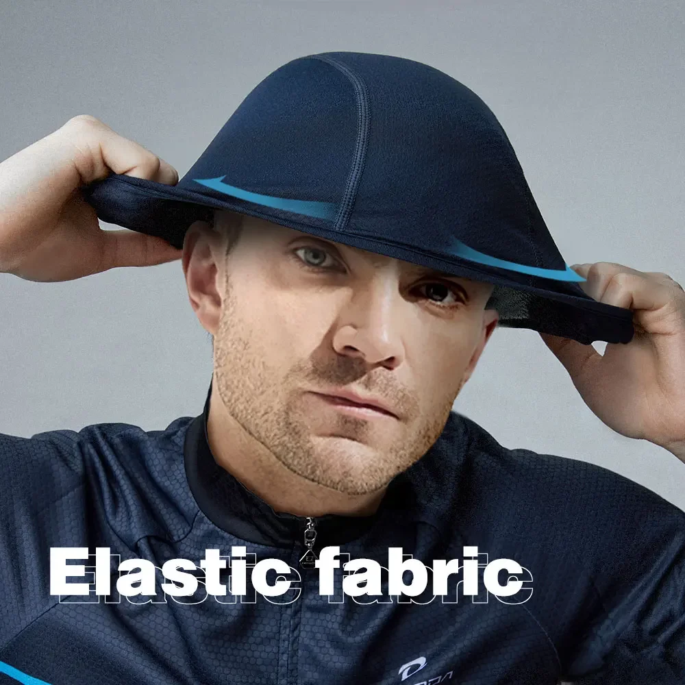 Summer Breathable Cap Quick-Dry Sweat Wicking Fishing Cycling Running Hiking Bike Outdoor Sports Hat Helmet Liner Cap Men Women 5