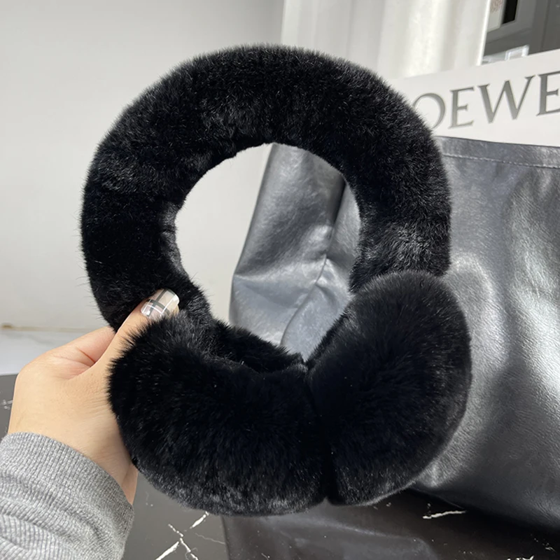 Fur Earmuffs Women Winter Retail