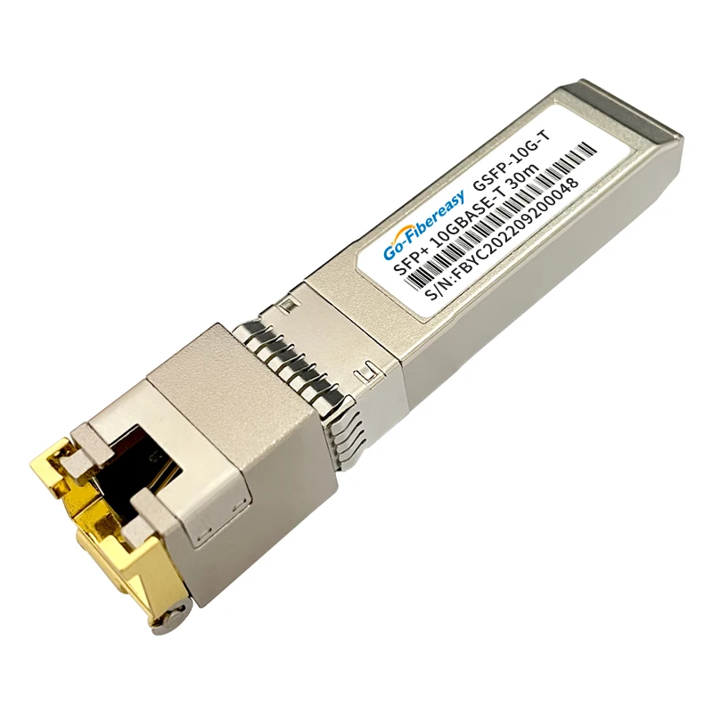 SFP 10G RJ45 Transceiver Module SFP-10G-TX 10GBase-T RJ45 Copper 30m For Mikrotik/TP-Link/Zyxel/Hasivo/AUSU Fiber Router/Switch