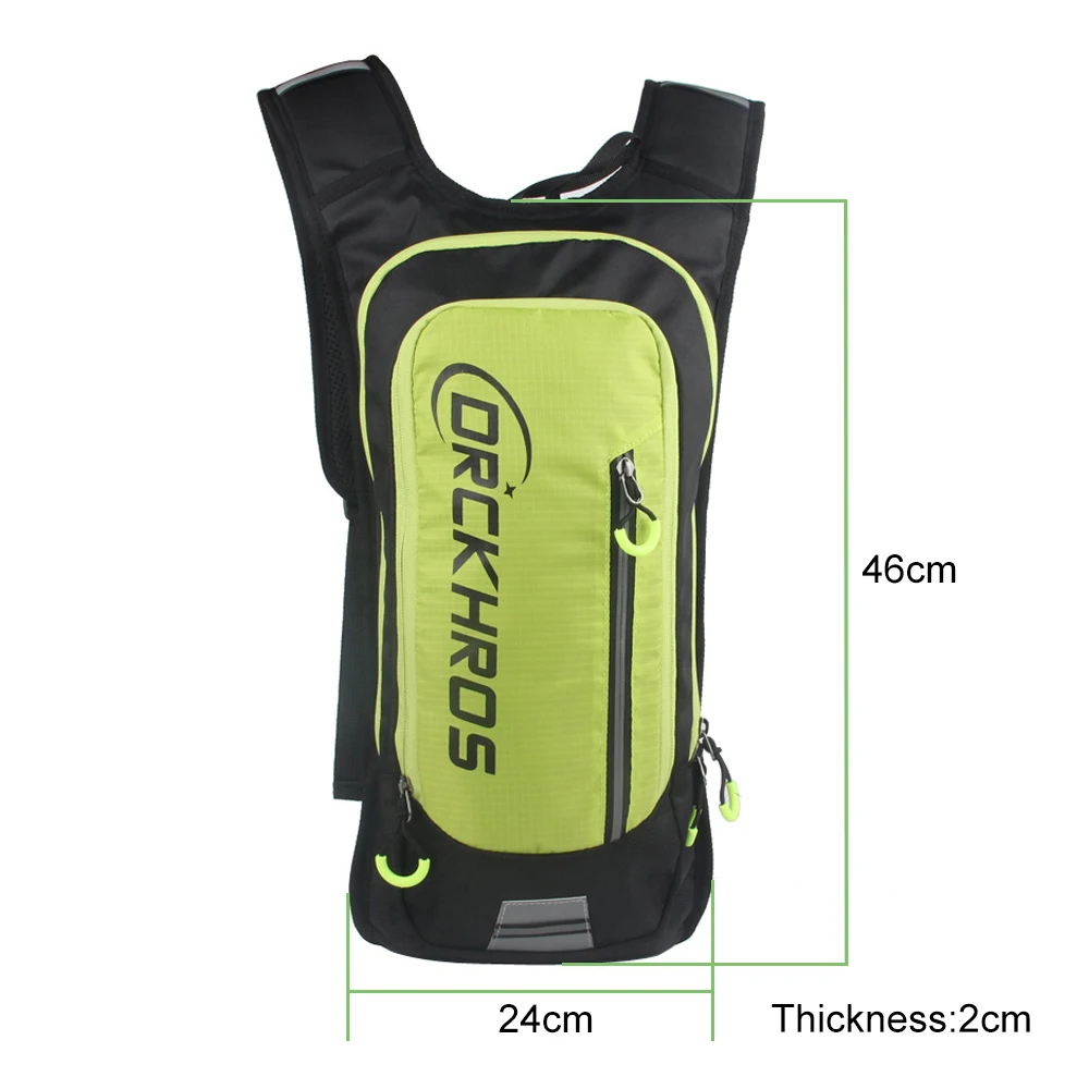 Bike Bag Bicycle Bag Bike Accessory Hydration Pack Outdoor Backpack DRCKHROS Portable Waterproof 3L Cycling Water Bag Outdoor Hiking Pouch Bicycle Accessories