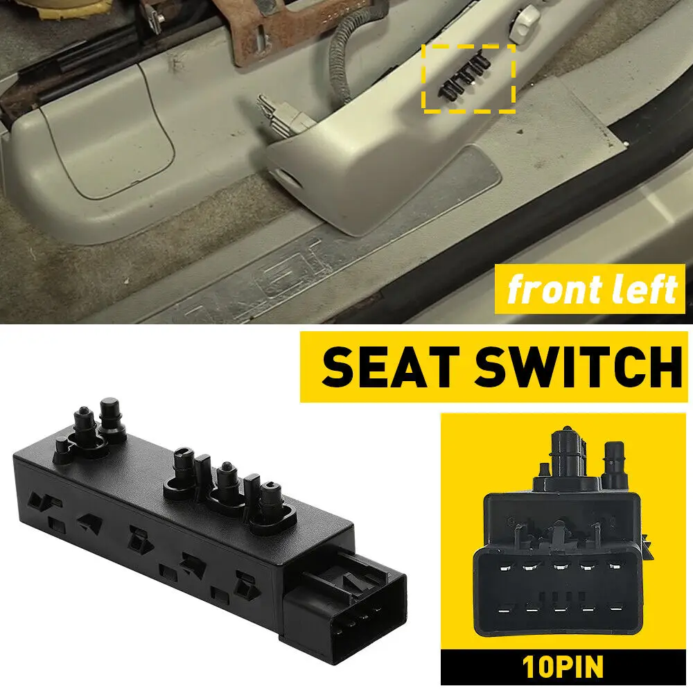 

Front Left Right Power Seat Switch Driver Side Power Seat Switch 25974714 25974715 Fit For Chevrolet Camaro 2010-2015