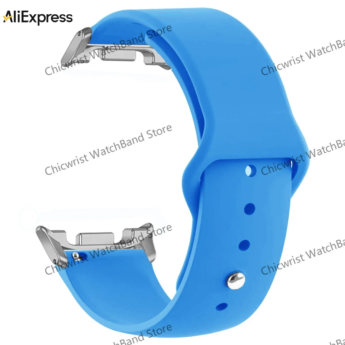 Silicone Soft Strap for Galaxy Watch - Classic Watchband Replacement for Women and Men, No Gap Design