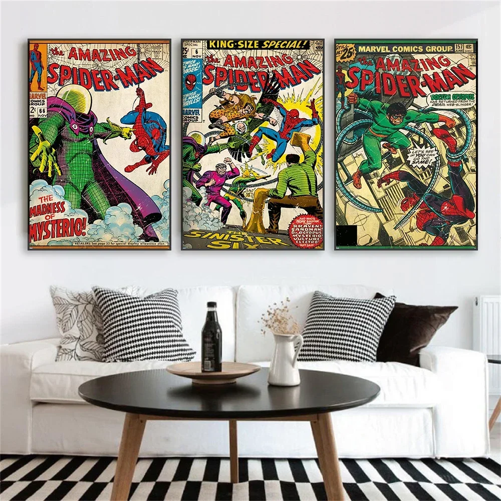 Papel de Parede Adesivo Teens Geek Quadrinhos HQ Super-heróis Marvel Dc -  Medidas: 48 x 300 cm | GF Casa Decor - GF Casa Decor, image size:1000x1000