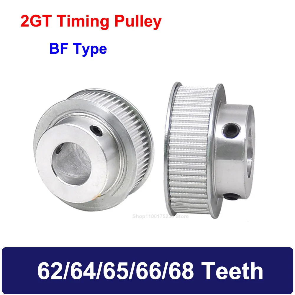 

1PCS GT2 Timing Pulley 2GT 62 Teeth - 68 Teeth Synchronous Wheel Bore 5mm-20mm Width 7mm 11mm 3D Printer Parts