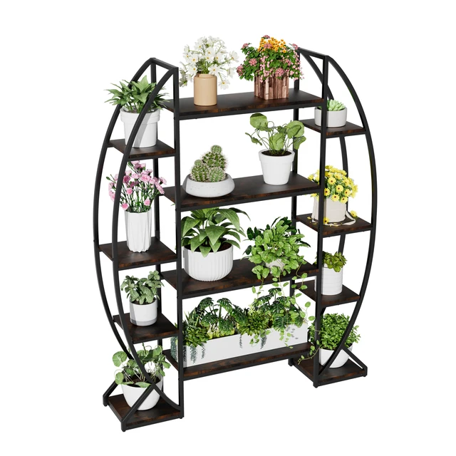 Half-Moon Shape Plant Stand
