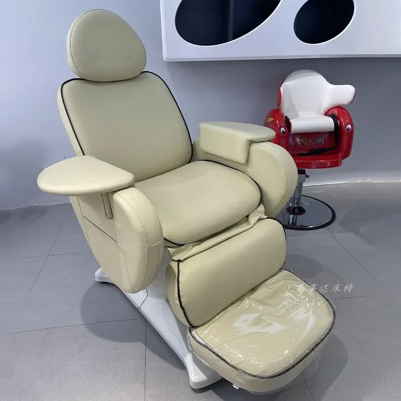 Hairdressing Barber Chair Electric Beauty Multi-functional Reclining Physiotherapy Chair Taburete Ruedas Nail Salon Furniture