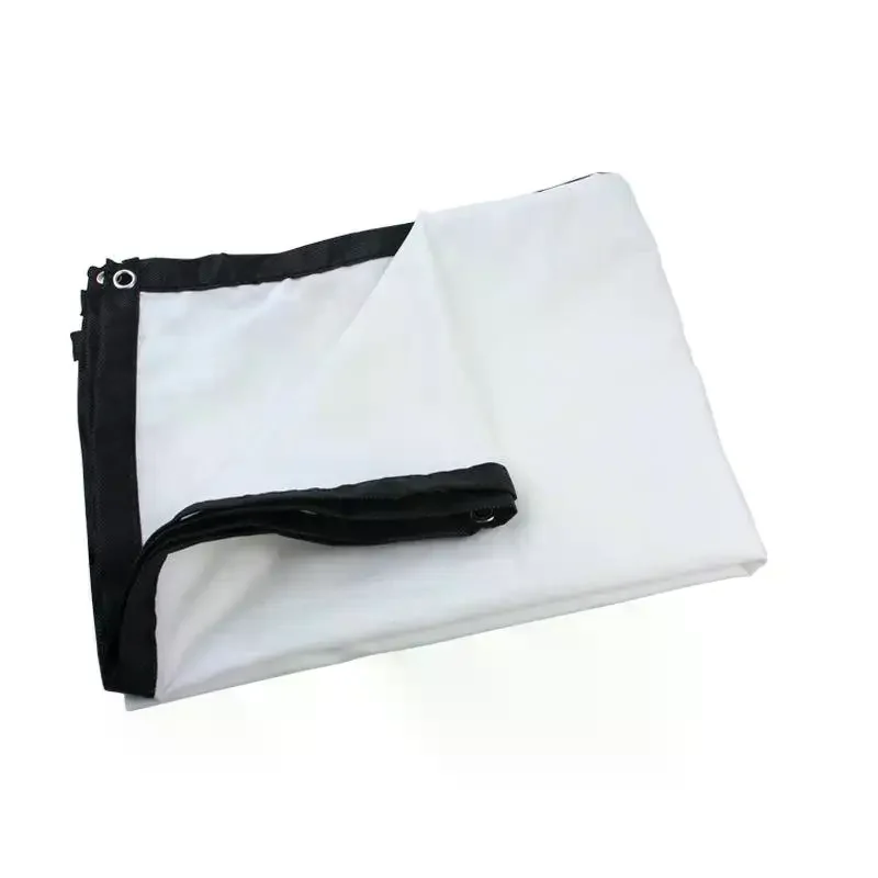 Schermo Anti-Luce per Proiezione - Telo Portatile da 60/72/84/100/120 Pollici per Casa, Ufficio, Cinema all'Aperto - immagine 4