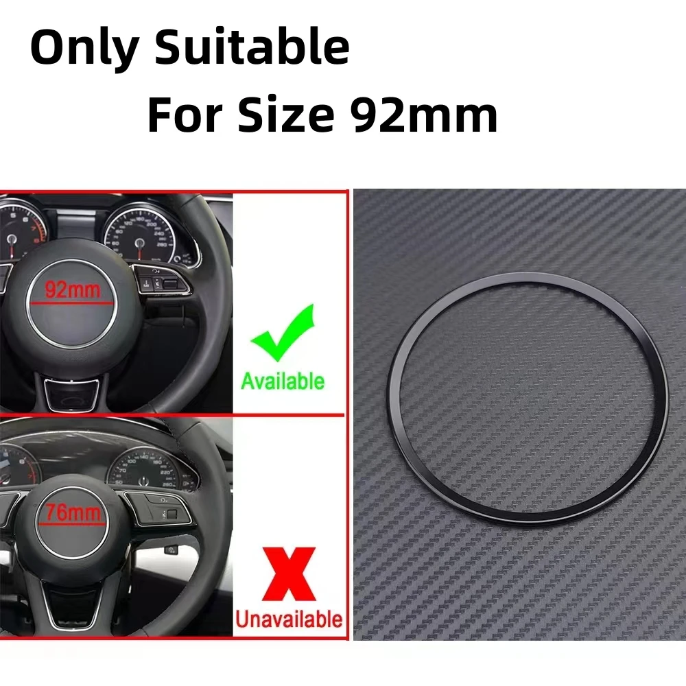 Luxury Car Steering Wheel Decoration Ring Trim Cover Sticker