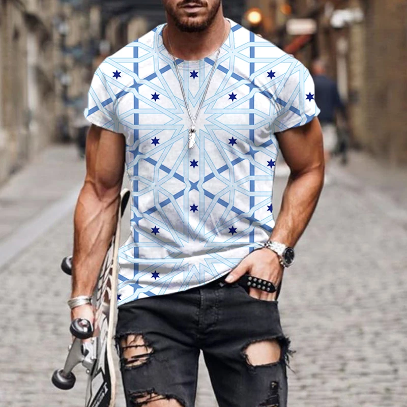 

Men's T-shirt Shorts Set Cool Japanese Style Funny Loose Oversized Tops Breathable Tees 3D Print Clothes Short Sleeve Casual