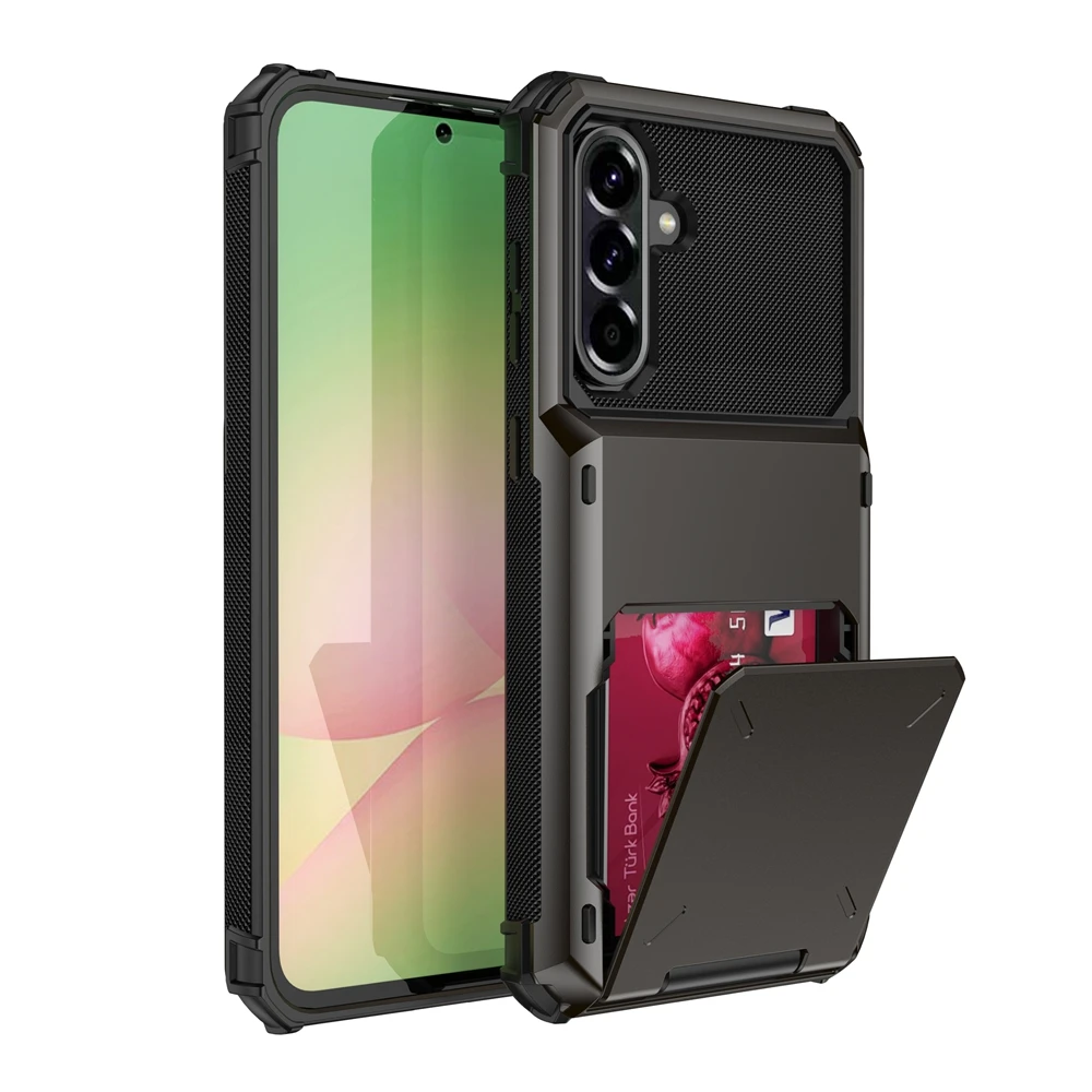 Premium Wallet Card Phone Case with Hidden Pocket and Flip Cover – Durable Hard Cover with Card Slot Storage
