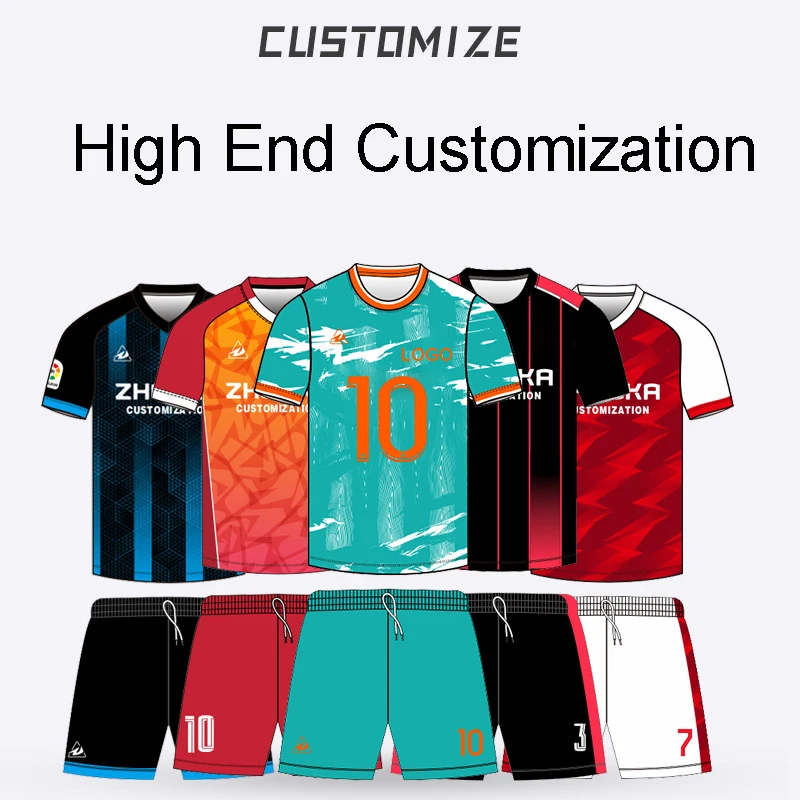 10 Set Maglia Personalizzata Maglia Da Calcio Da Uomo Numero Nome Logo Manica Corta Maglia Della Squadra Nazionale Set Da Calcio Da Uomo Sport Adulto