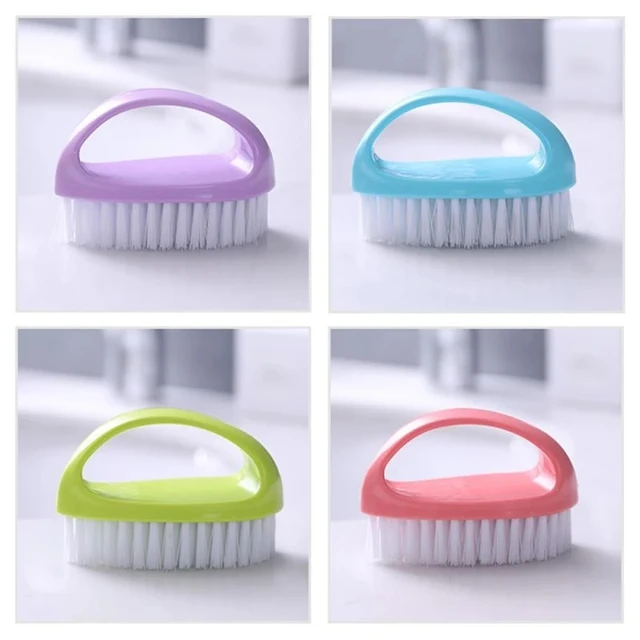 1pc Colorful Egg Shape Multi - functional Soft Hair Brush Cleaning Brush  Bath Brush Bathroom Cleaning Brush - AliExpress