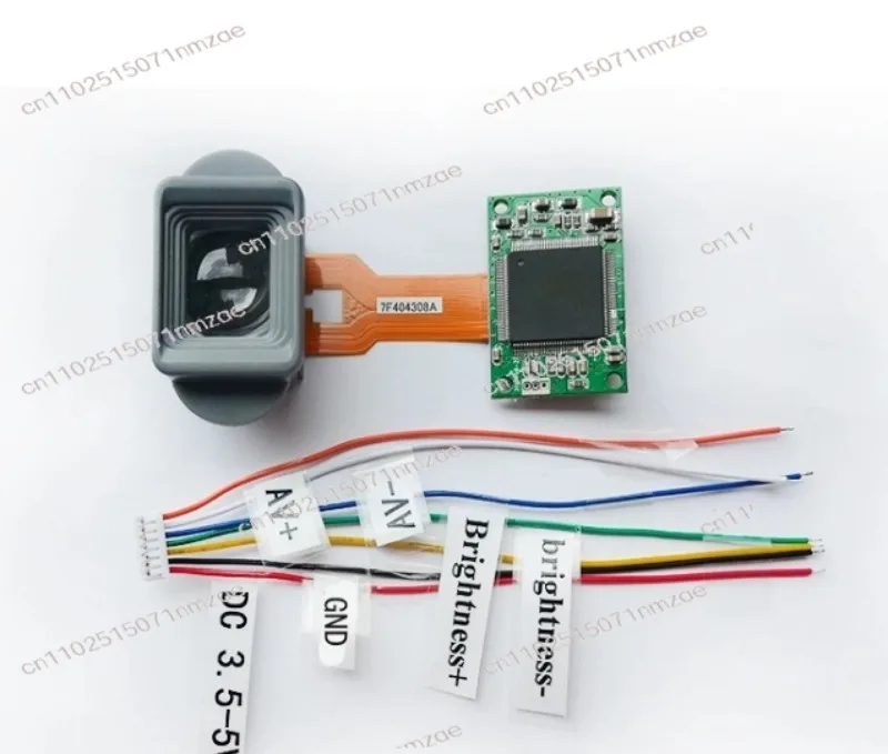 0.2인치 640x480 풀컬러 모니터 LCD020 광학 AV 드라이버 야간 투시 DIY 뷰파인더 마이크로 디스플레이 스크린