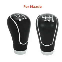 Car Gear Shift Knob Lever Shifter Head for Mazda 2/3/323/6/3 BK 2004 2005 2006 2007 2008 2009 2010 2011 2012 Threat 10mm